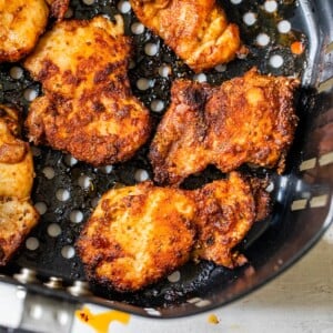 chicken thighs in an air fryer