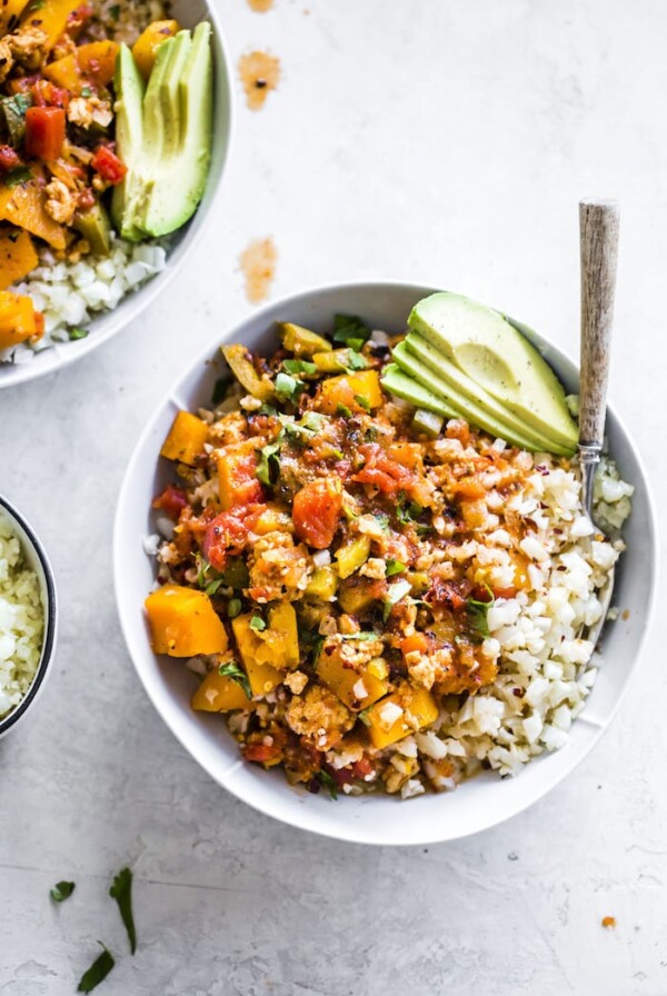 Butternut Squash Chili | #whole30 | thealmondeater.com
