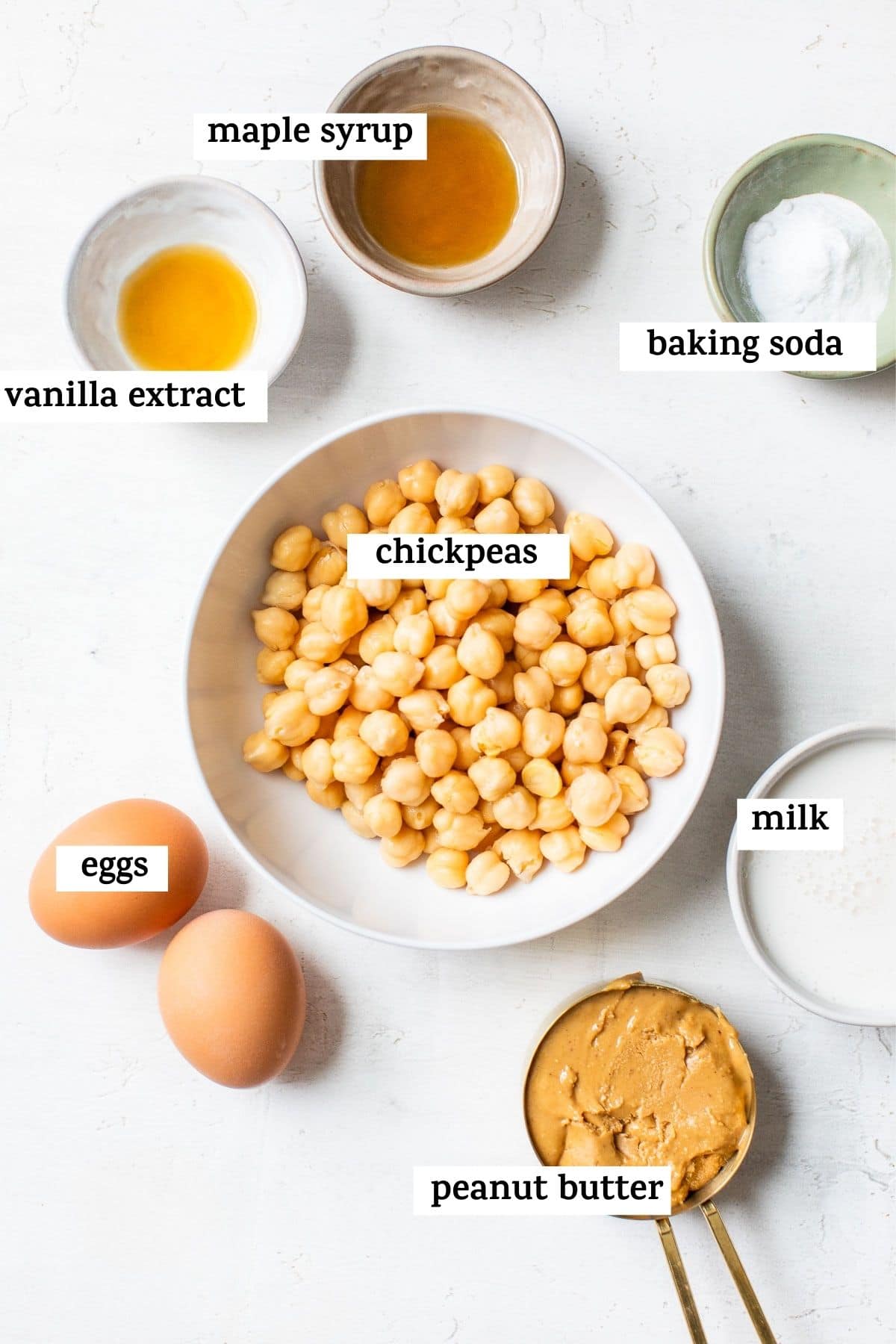 ingredients in bowls with text over top