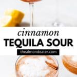 orange colored cocktail in a cocktail glass