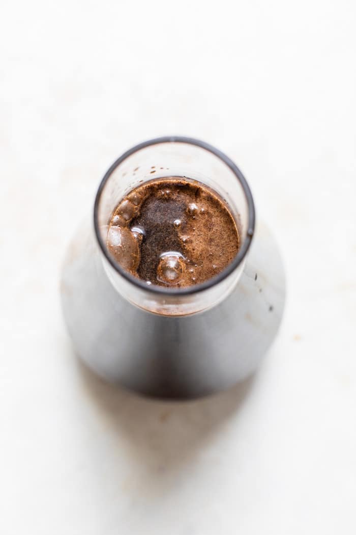 jar of cold brew coffee