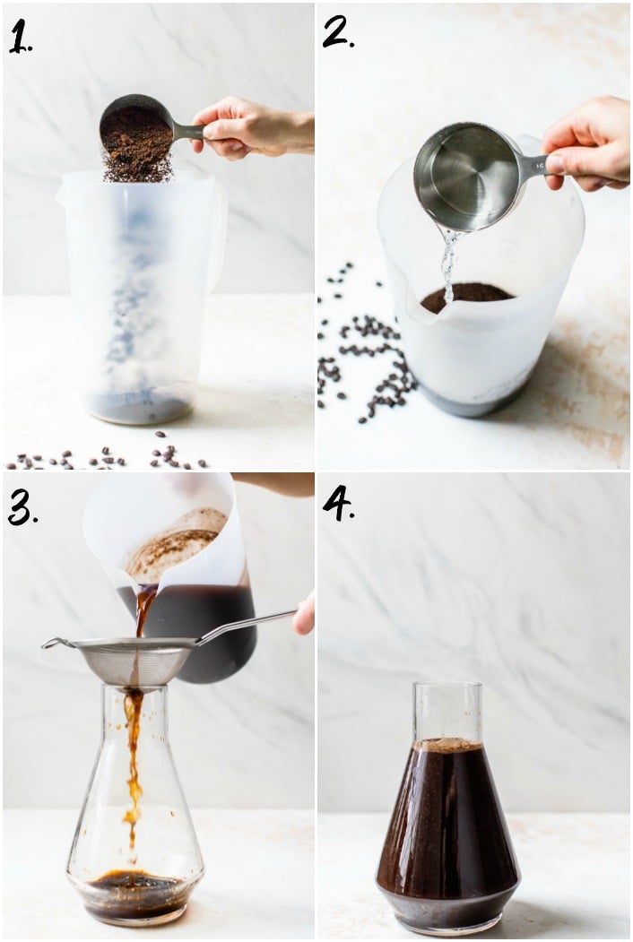 step-by-step how to make cold brew