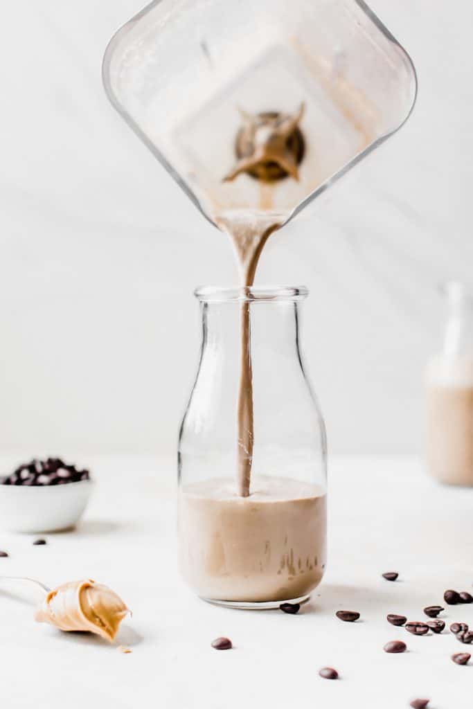 Delicious coffee smoothie made with #coldbrew coffee