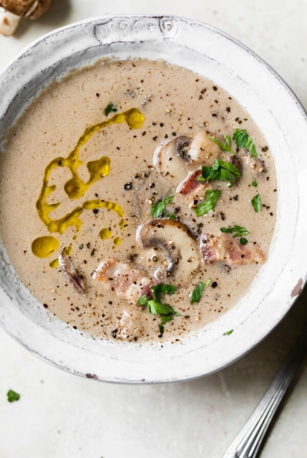 bowl of soup